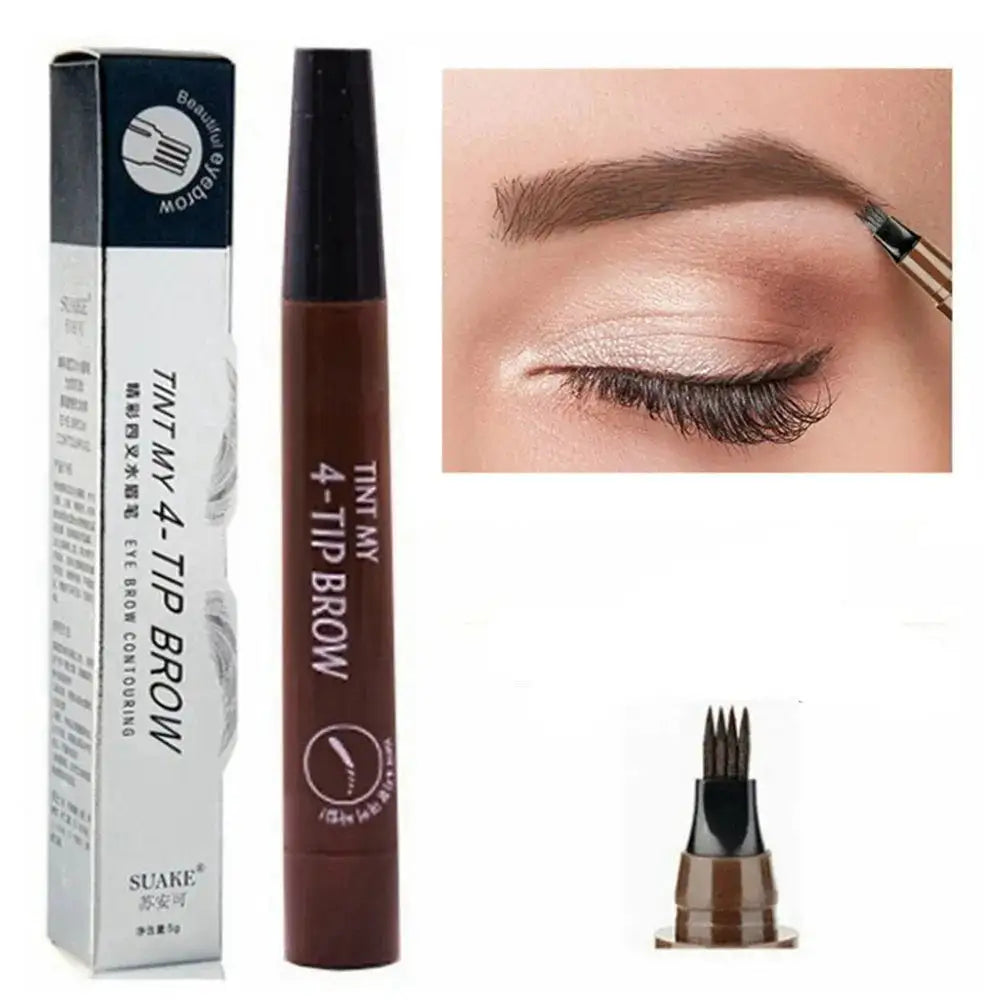 Crayon à sourcils à 4 fourches