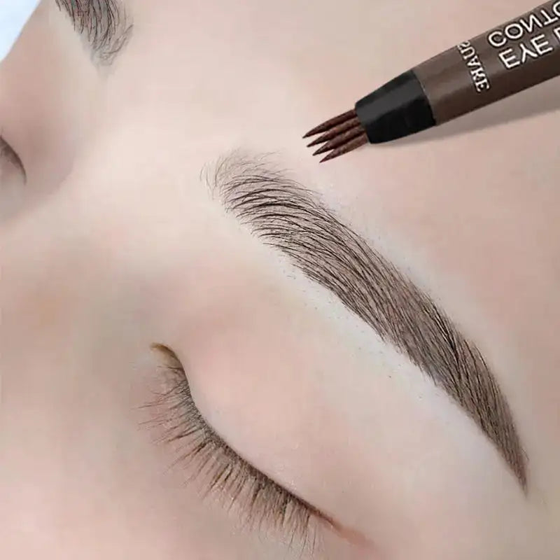 Crayon à sourcils à 4 fourches