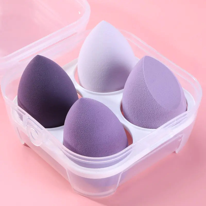 Lot de 4 éponges à maquillage
