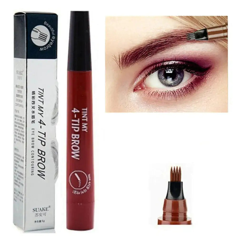 Crayon à sourcils à 4 fourches